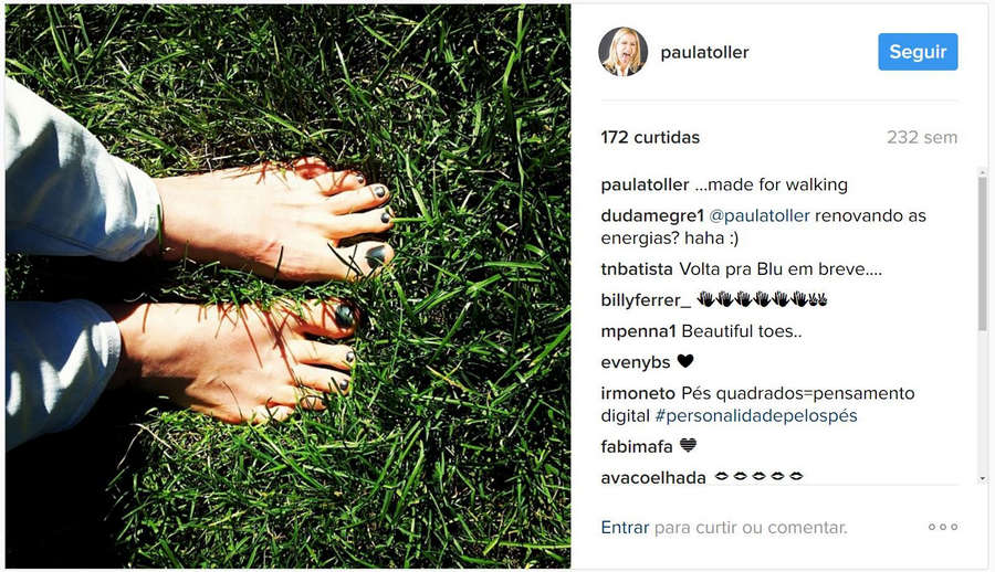 Paula Toller Feet