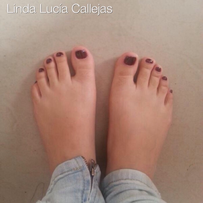 Linda Lucia Callejas Feet