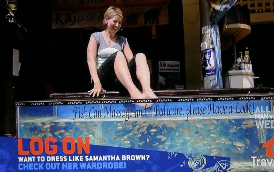 Samantha Brown Feet