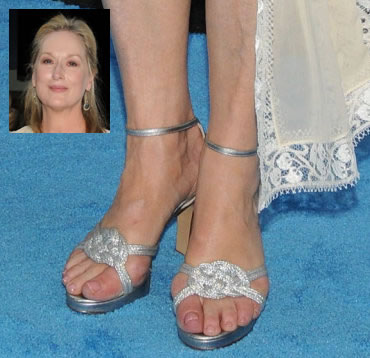 Meryl Streep Feet