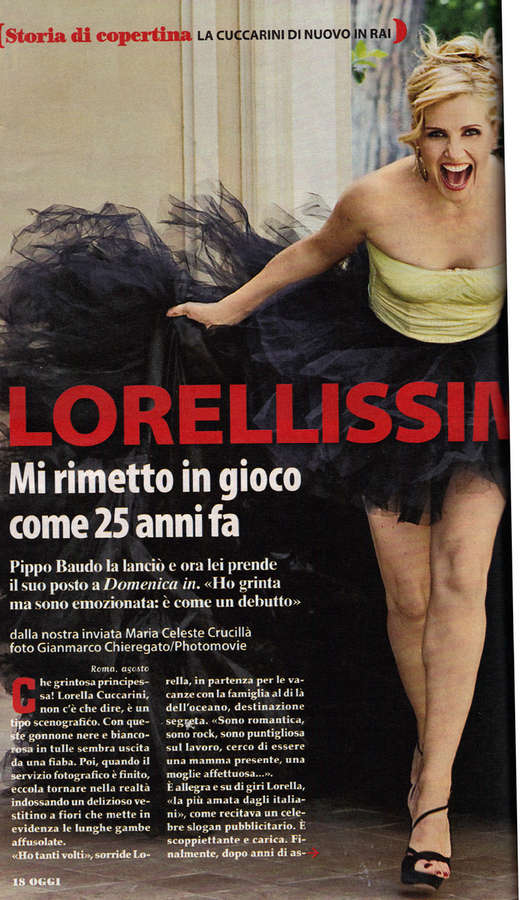 Lorella Cuccarini Feet