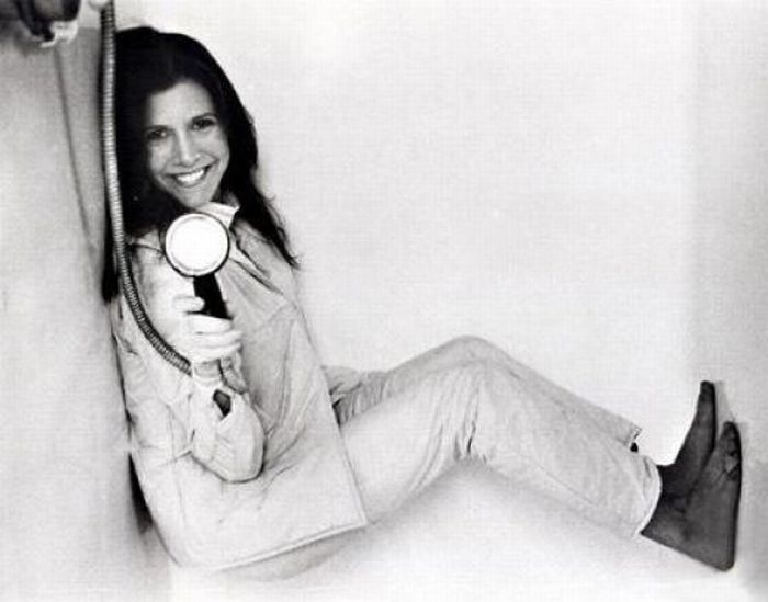Carrie Fisher Feet