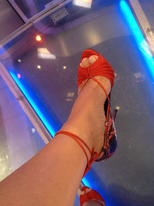 Maria Elena Salinas Feet