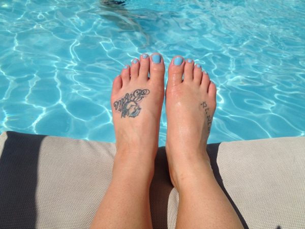 Lacey Schwimmer Feet