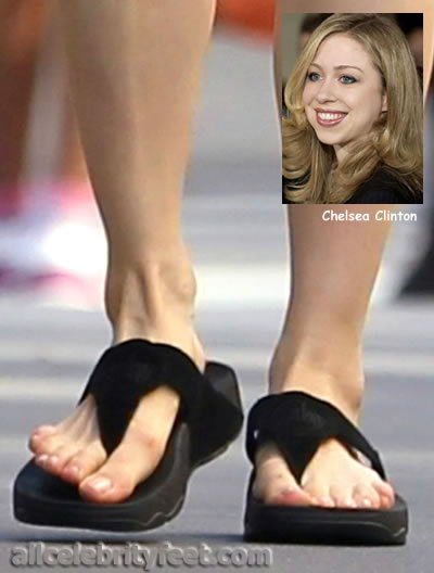 Chelsea Clinton Feet
