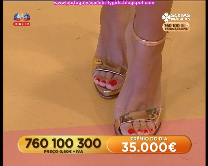 Andreia Rodrigues Feet
