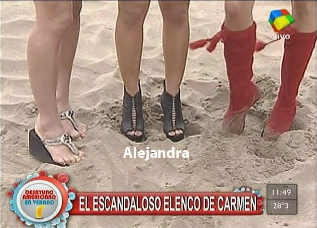 Alejandra Maglietti Feet