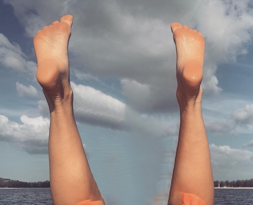 Anna Khilkevich Feet
