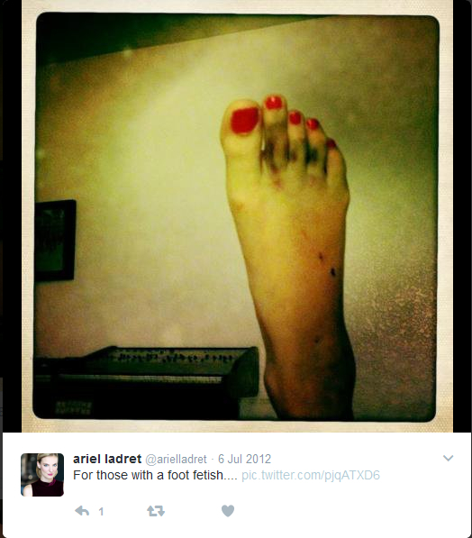 Ariel Ladret Feet