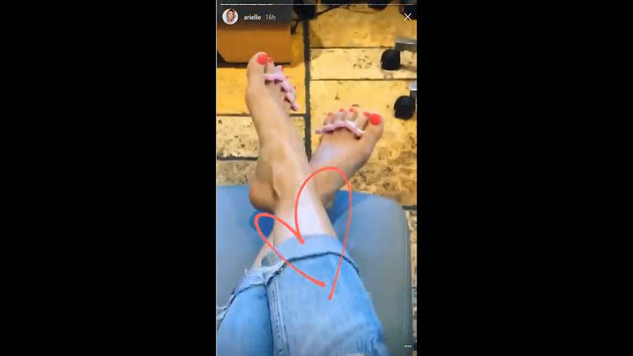 Arielle Vandenberg Feet