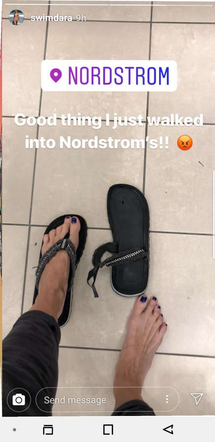 Dara Torres Feet