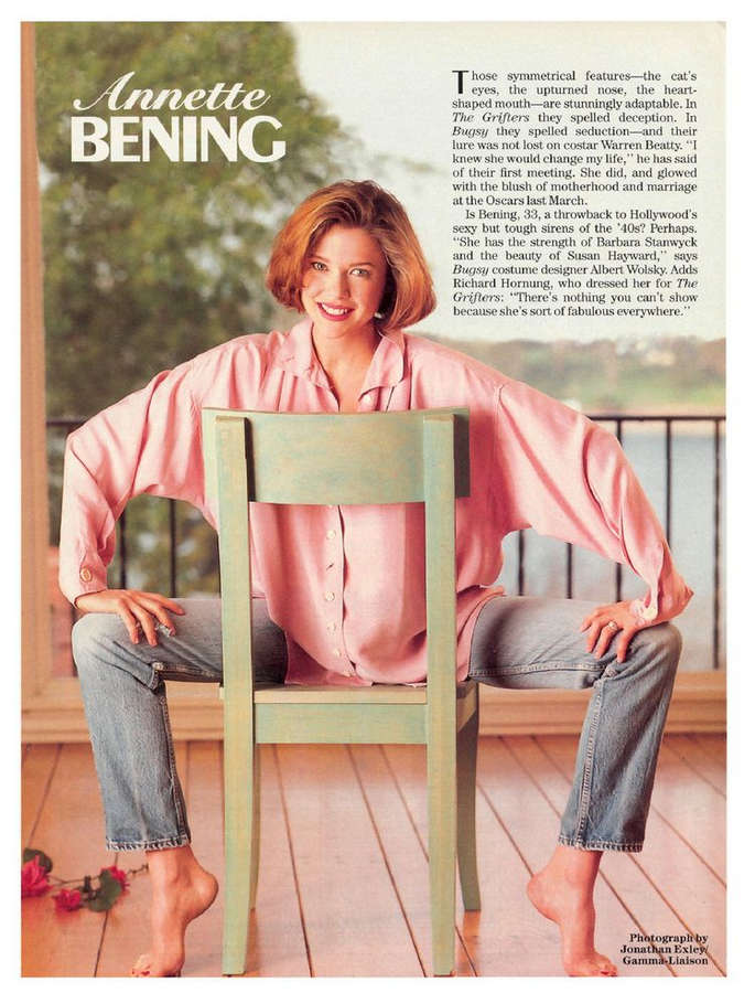 Annette Bening Feet