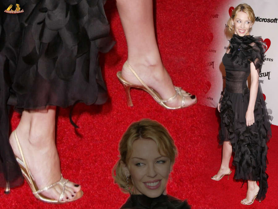 Kylie Minogue Feet