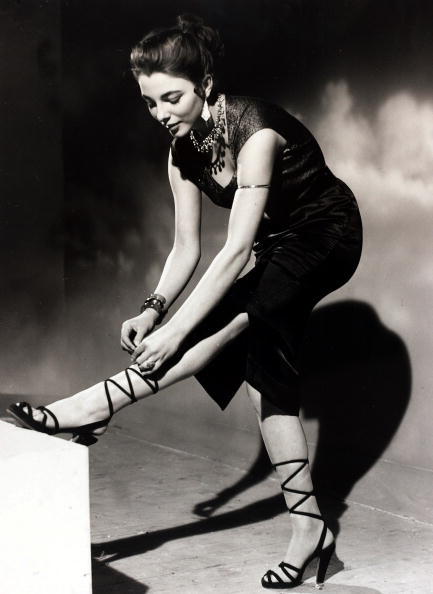 Joan Collins Feet