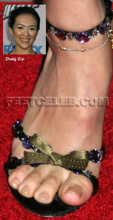 Ziyi Zhang Feet