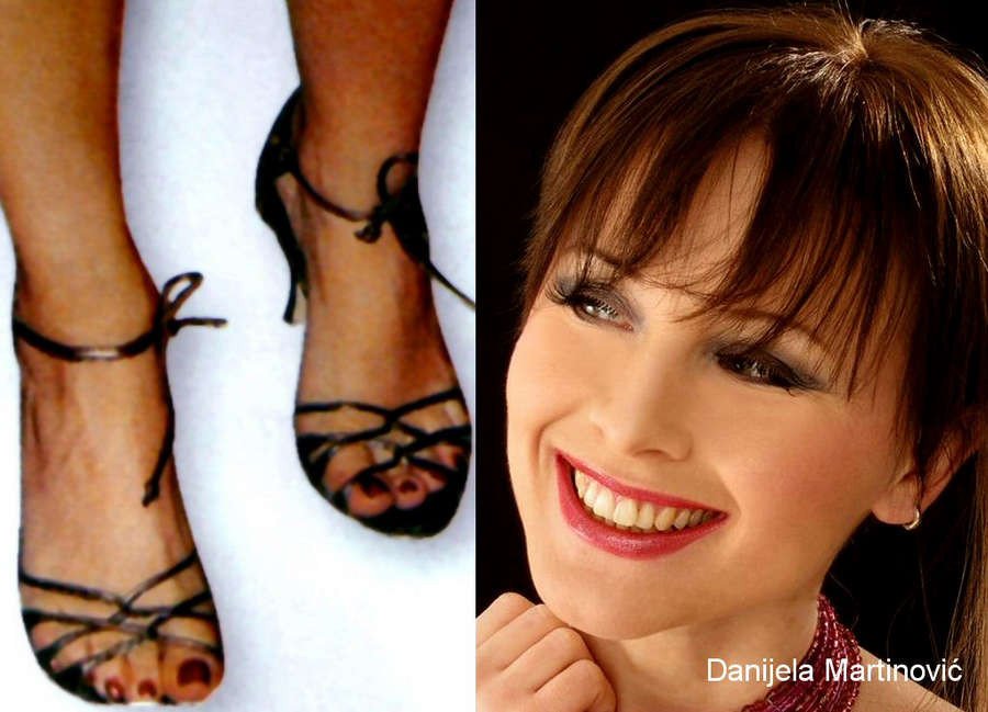 Danijela Martinovic Feet