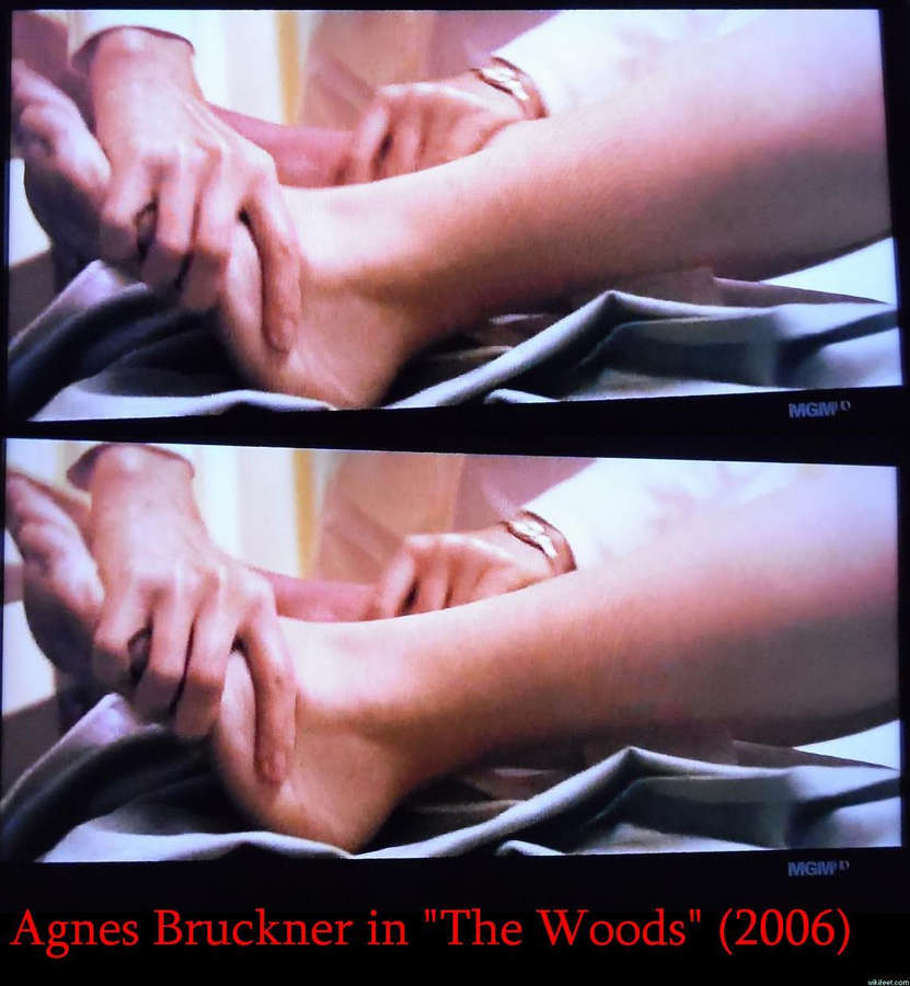 Agnes Bruckner Feet