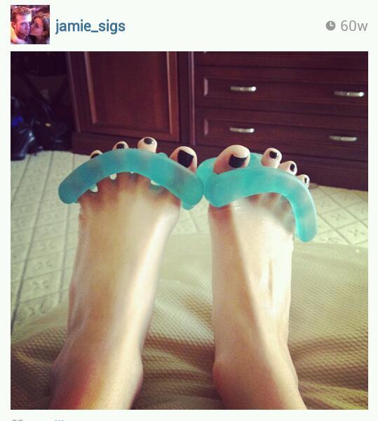Jamie Lynn Sigler Feet