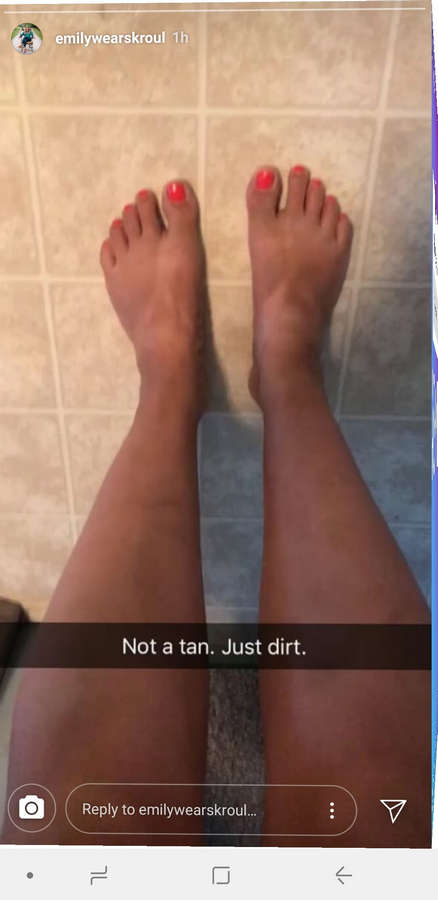 Emily Wears Feet