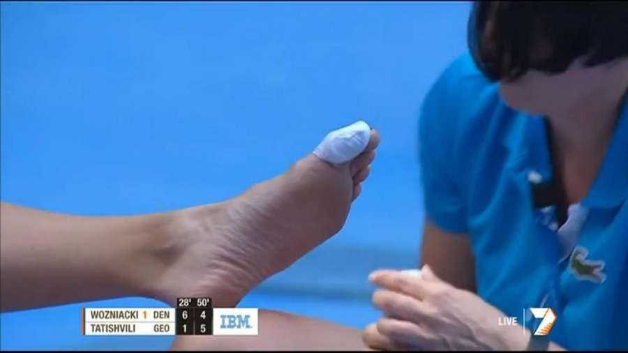 Caroline Wozniacki Feet