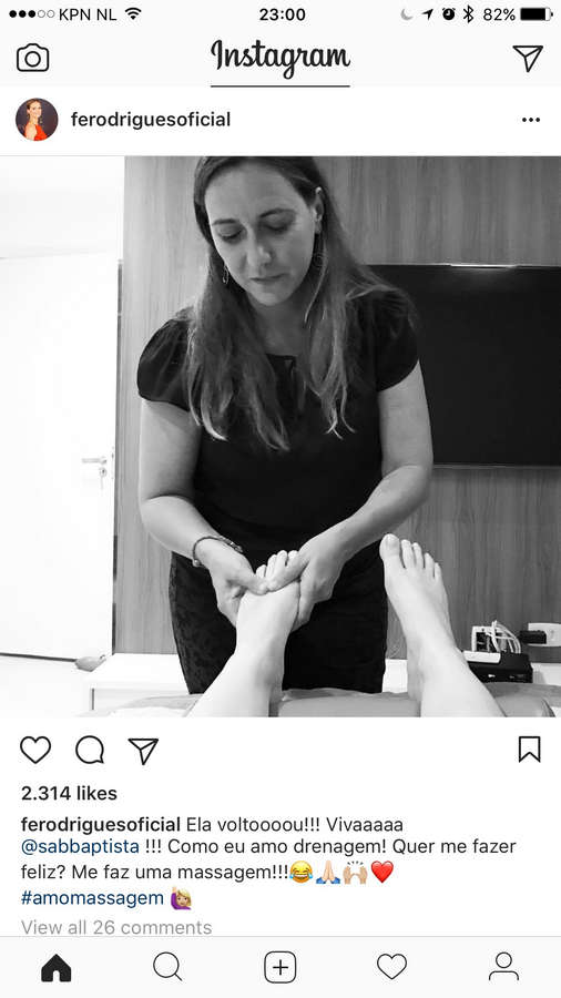 Fernanda Rodrigues Feet