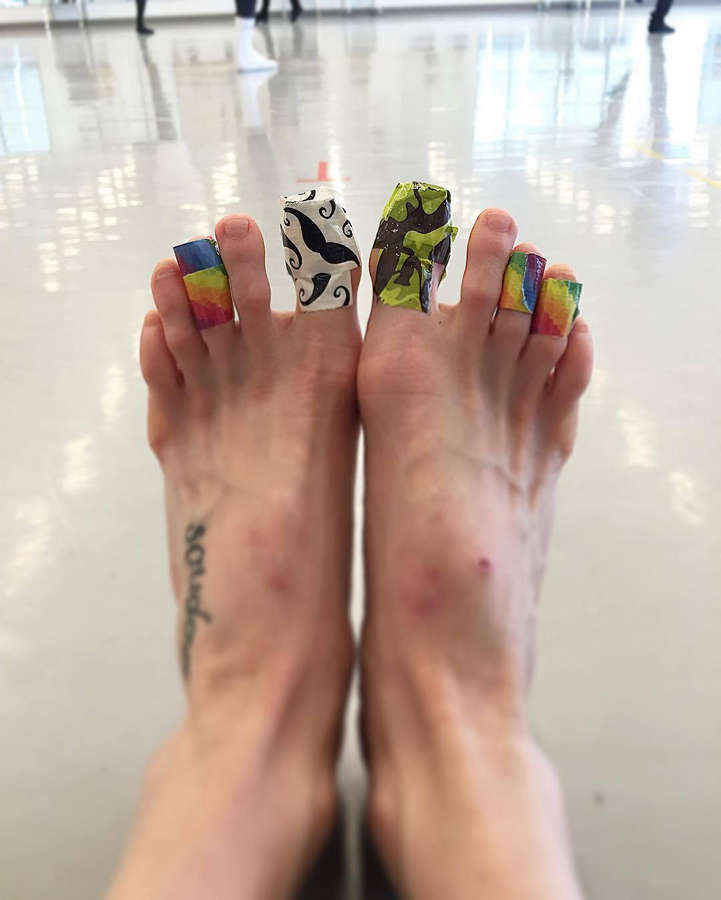 Allison DeBona Feet