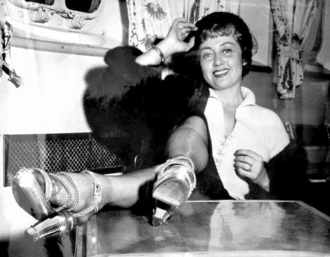 Joan Blondell Feet