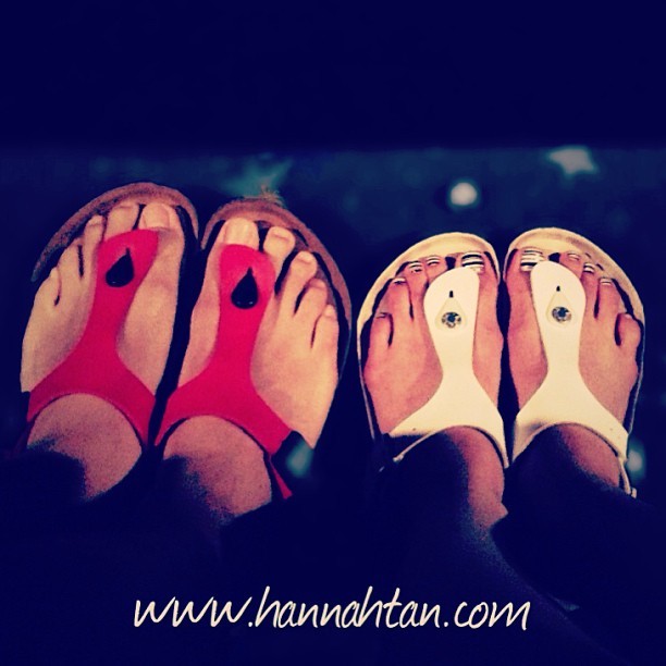 Hannah Tan Feet