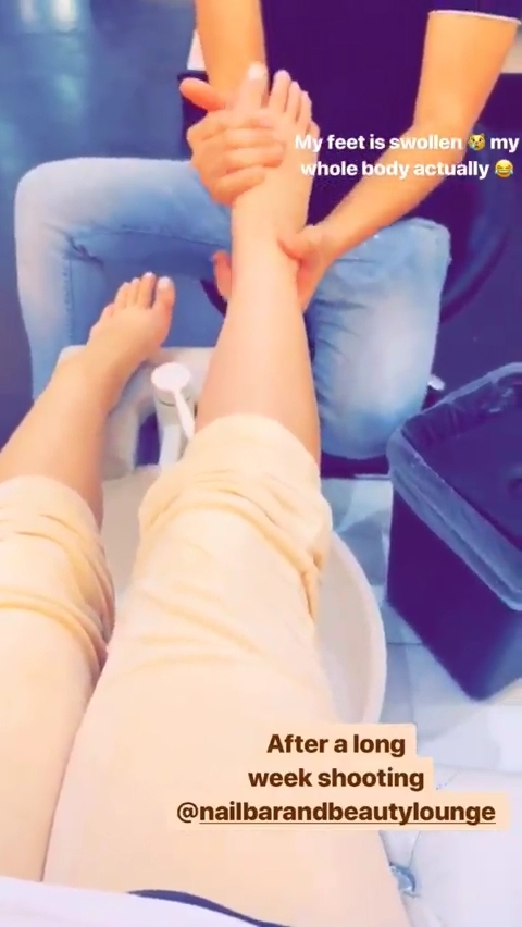 Claudia Alende Feet