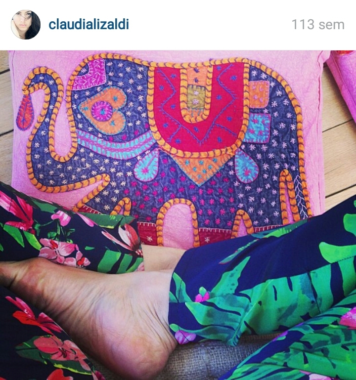 Claudia Lizaldi Feet