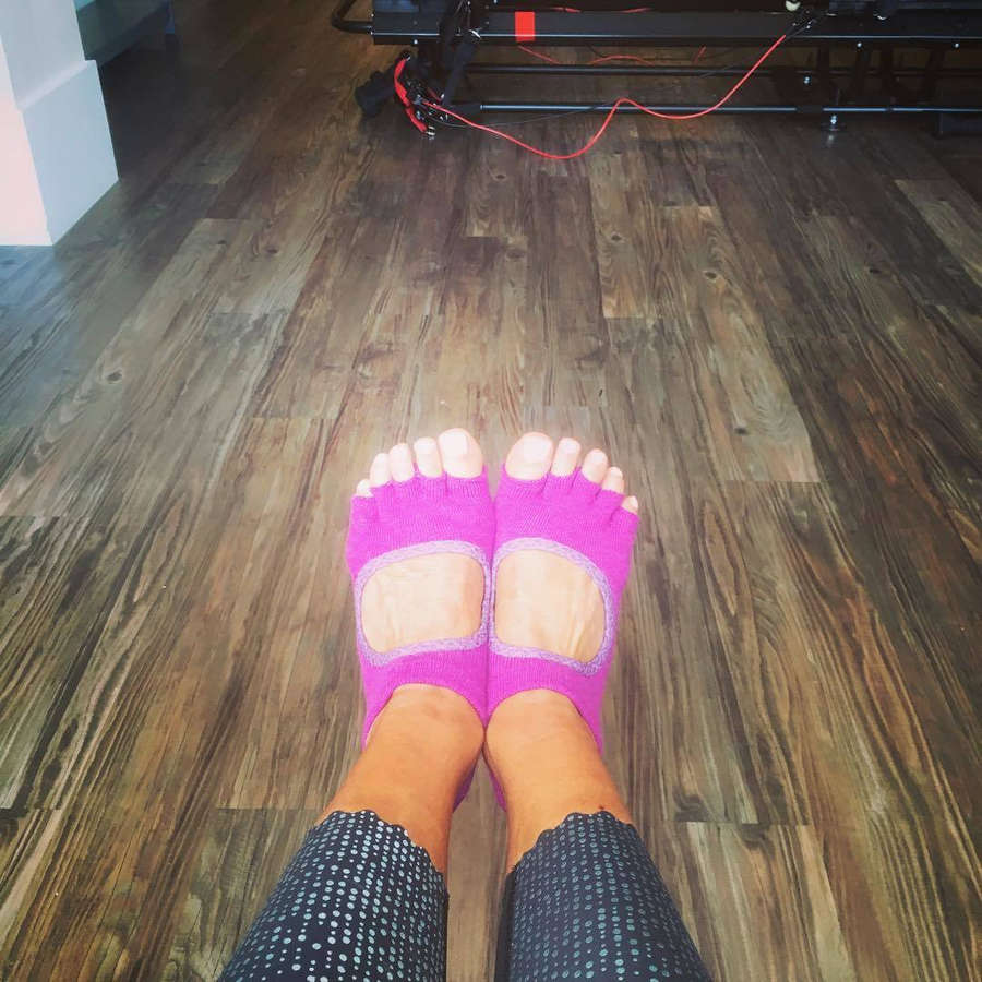 Gabrielle Anwar Feet
