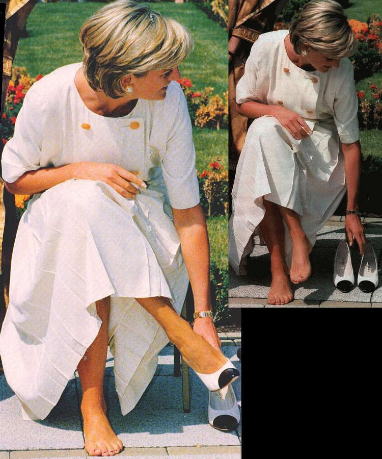 Princess Diana Feet. 