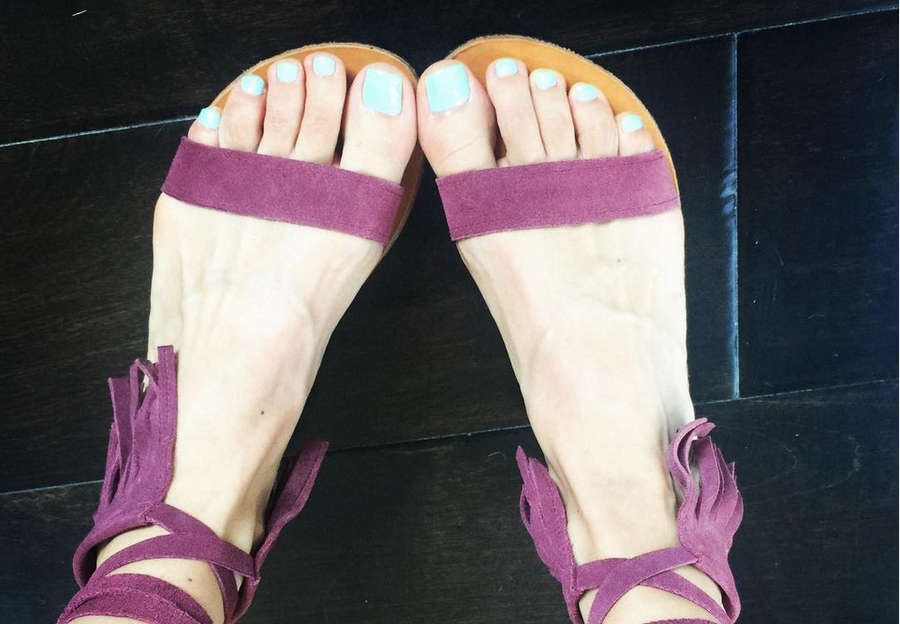 Sandra Echeverria Feet
