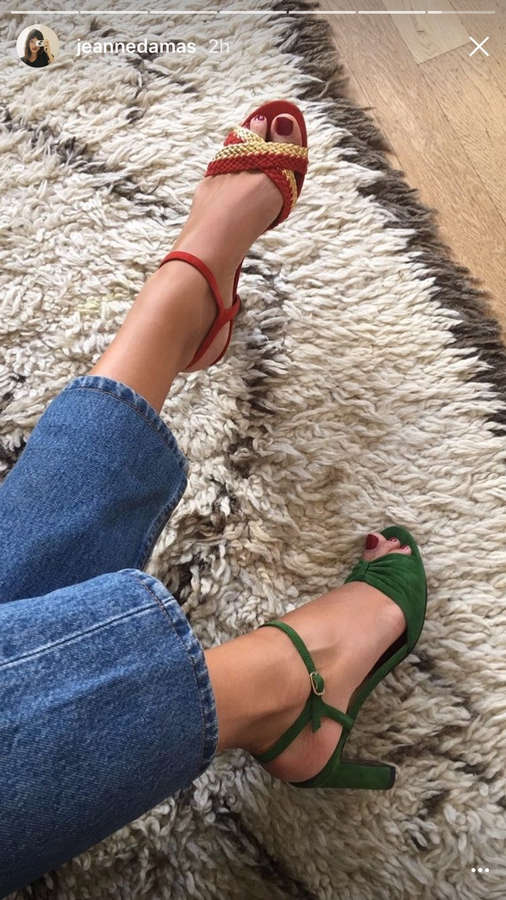 Jeanne Damas Feet