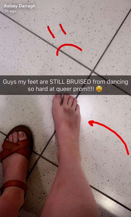 Kelsey Darragh Feet. 