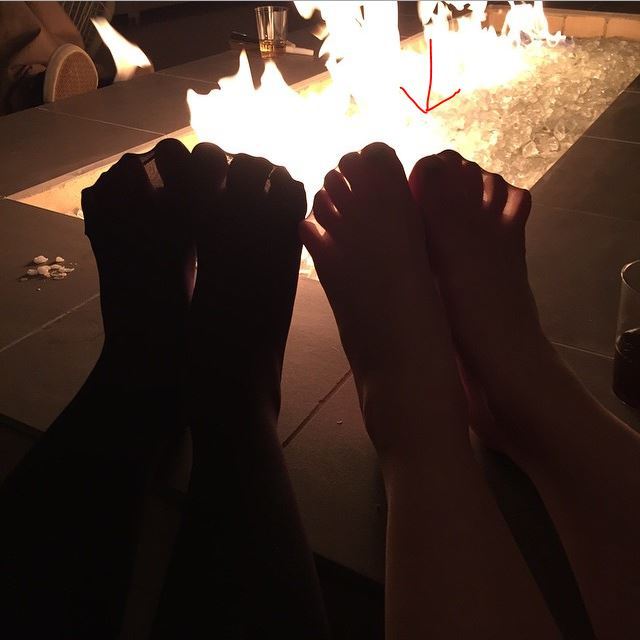Adrienne Frantz Feet