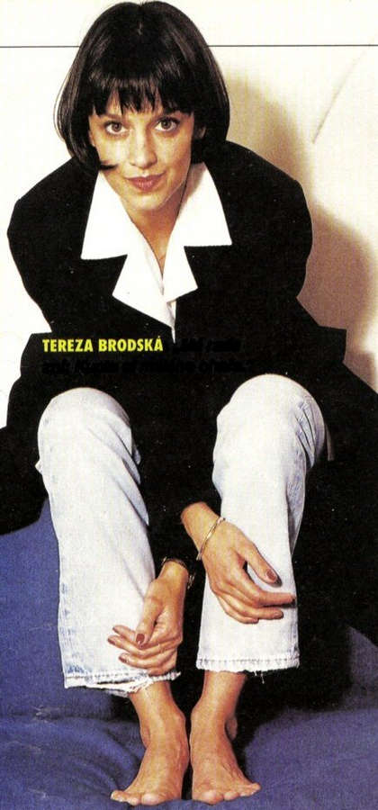 Tereza Brodska Feet