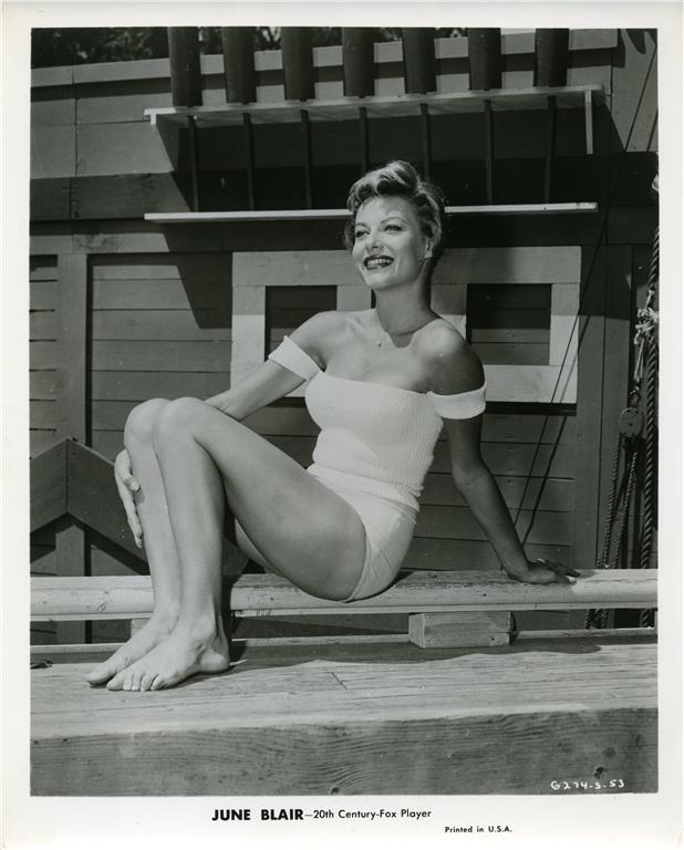 June Blair Feet