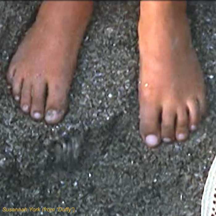 Susannah York Feet