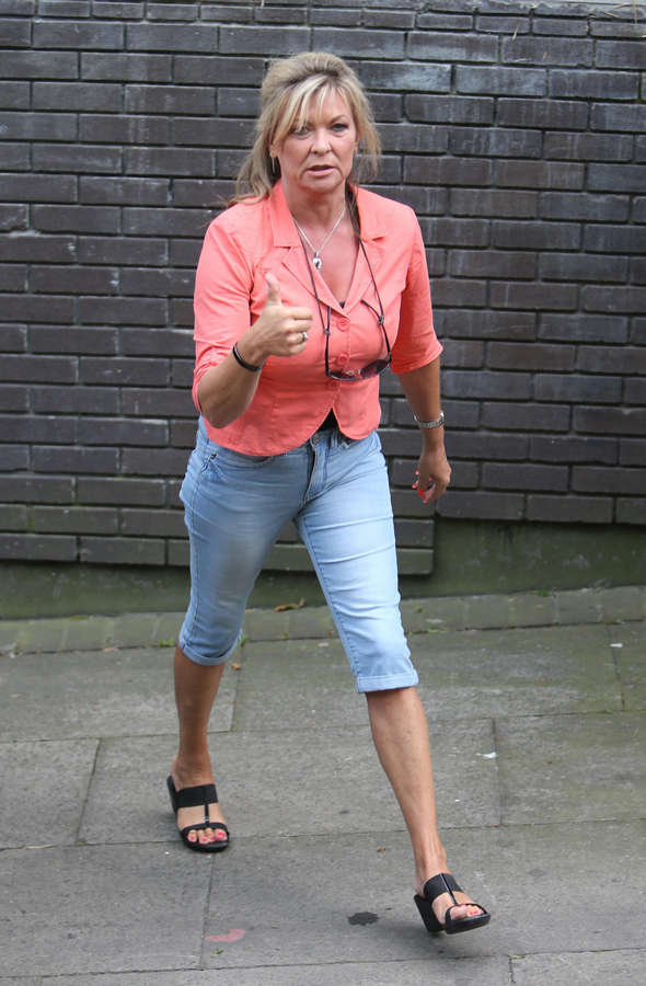 Claire King Feet