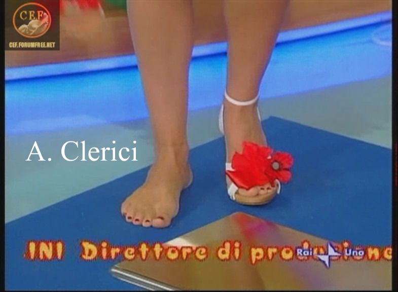 Antonella Clerici Feet