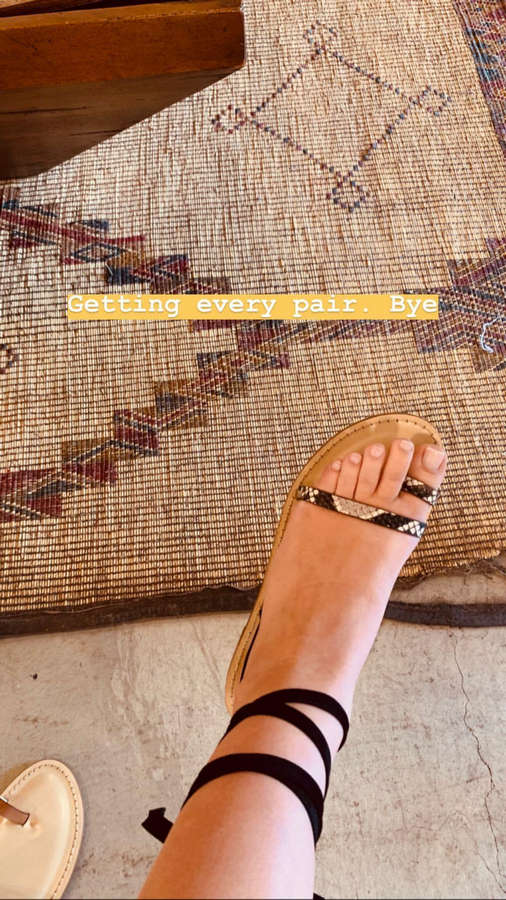 Camila Morrone Feet