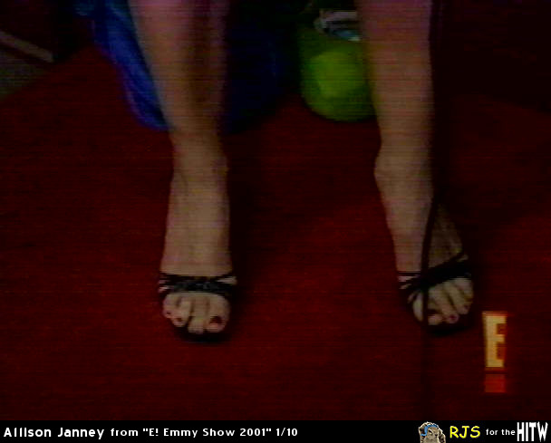 Allison Janney Feet