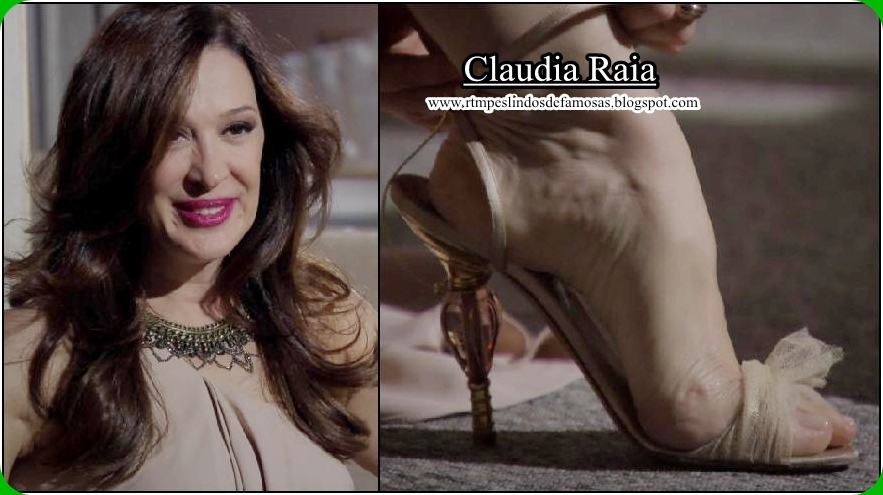 Claudia Raia Feet