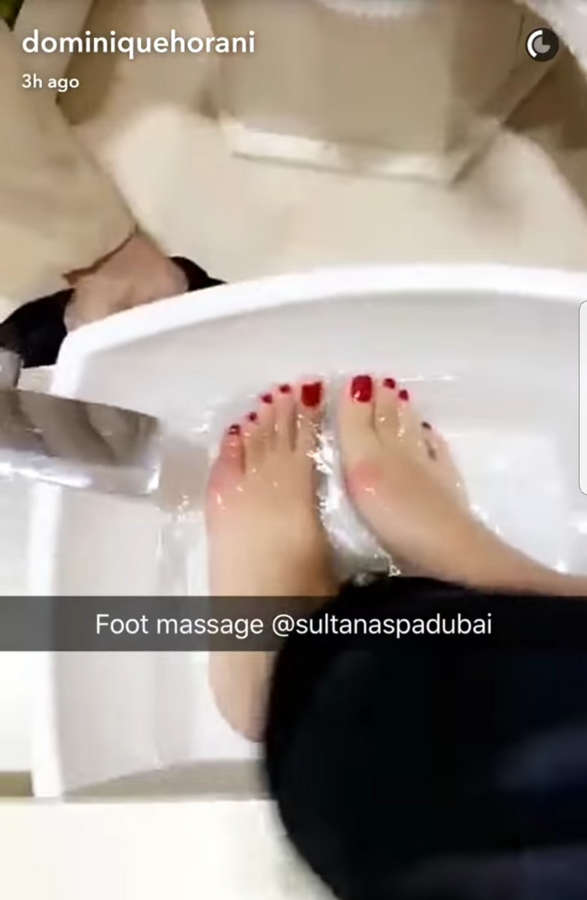 Dominique Hourani Feet