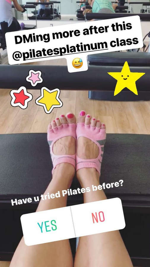 Rebecca Zamolo Feet