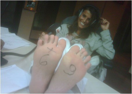 Karine Ferri Feet