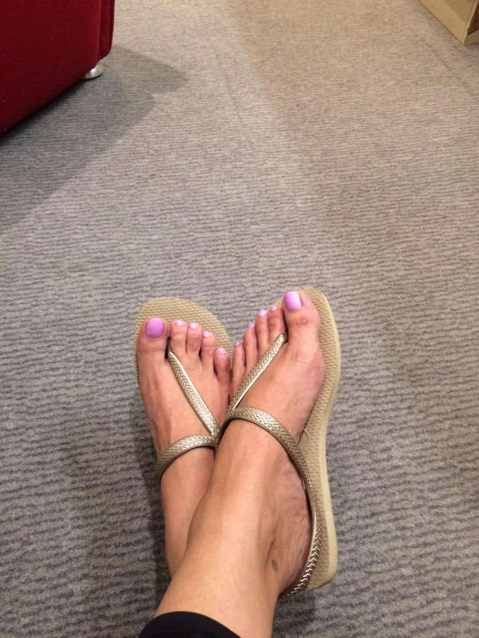Andrea Mclean Feet