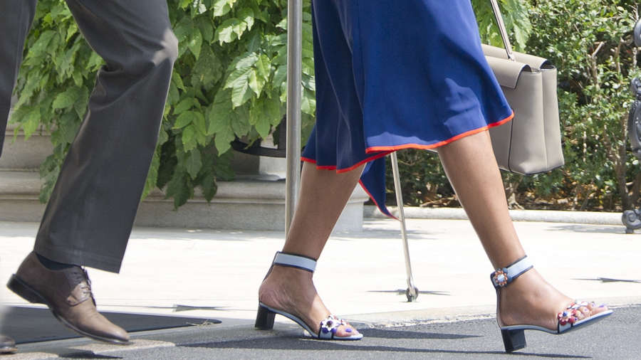 Michelle Obama Feet. 