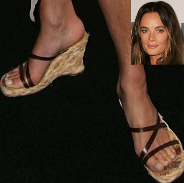 Gabrielle Anwar Feet